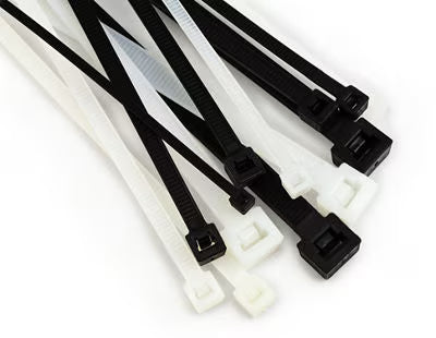 3M™ Scotchflex™ Kabelbinder, FS 135 AW-C, UV-beständig, Schwarz, 135 mm x 2.5 mm