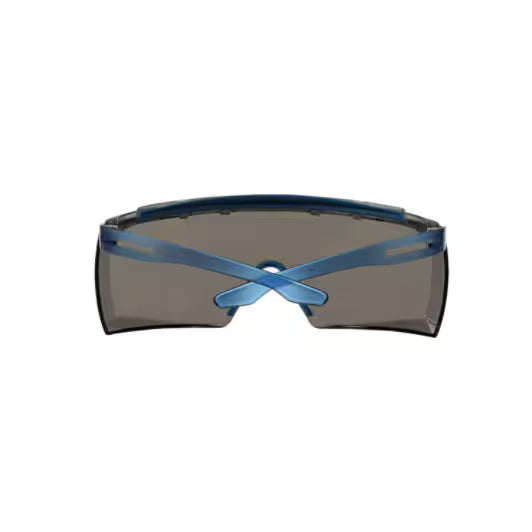 3M™ SecureFit™ 3700 Überbrille, blau-grauer Bügel, Brauenschutz, Scotchgard™ Antibeschlag (K&N), graue Scheibe, SF3702XSGAF-BLU-EU, 20/Karton