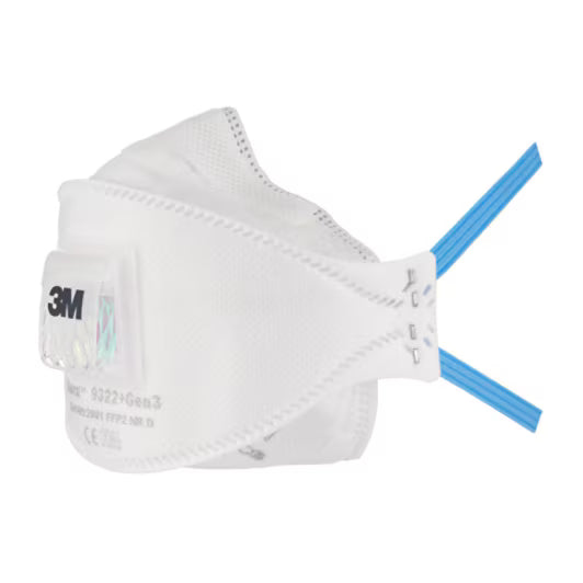 3M™ Aura™ Atemschutzmaske, FFP2, mit Ventil, 9322+Gen3