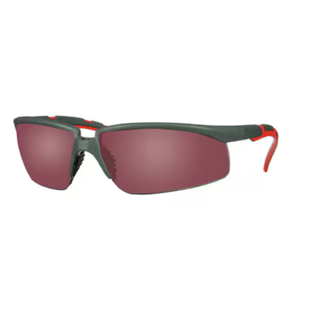 3M™ Solus™ 2000 Serie, S2024AS-RED, grau/rote Bügel, verspiegelte rote, kratzfeste Gläser, 20/Karton