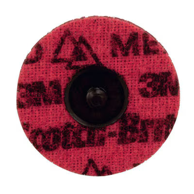 Scotch-Brite™ Roloc™ Präzisions-Oberflächenbearbeitungsscheibe, PN-DR, medium, TR, 76,2 mm, 1000 Stück/Karton, Großpackung