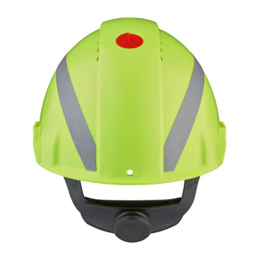 3M™ Schutzhelm, Uvicator, Ratschenverstellung, Belüftung, reflektierend, Schweißband aus Kunststoff, hi-viz, G3000NUV-R-GB