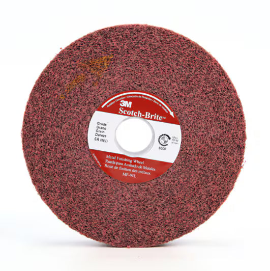 Scotch-Brite™ Metal-Finishing-Rad MF-WL, 203 mm x 50,8 mm x 76 mm, 4A MED