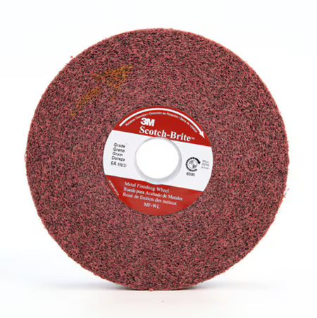 Scotch-Brite™ Metal-Finishing-Rad MF-WL, 203 mm x 50,8 mm x 76 mm, 4A MED