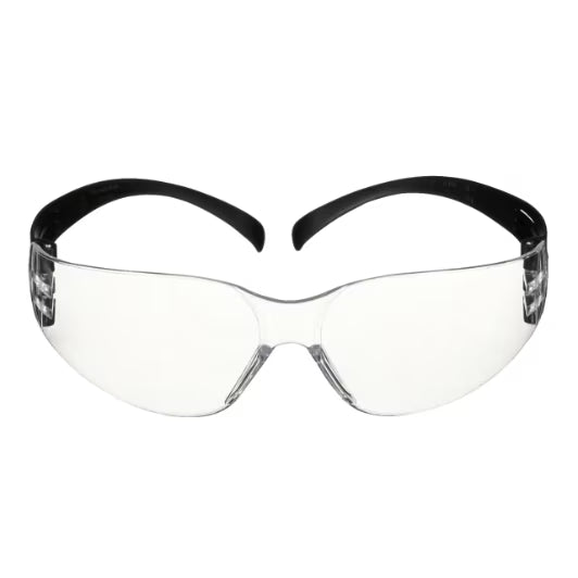 3M™ SecureFit™ 100 Schutzbrille, schwarzer Rahmen, kratzfeste, klare Gläser, SF101AS-BLK-EU, 5 St./Packung, 20 Packungen/Karton