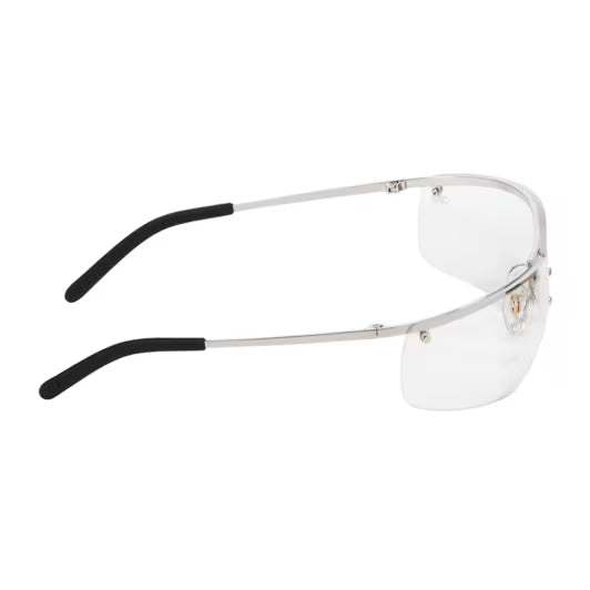 3M™ Metaliks™ Schutzbrillen, Metallgestell, kratzfest/beschlagfrei, klare Gläser, 71460-00001