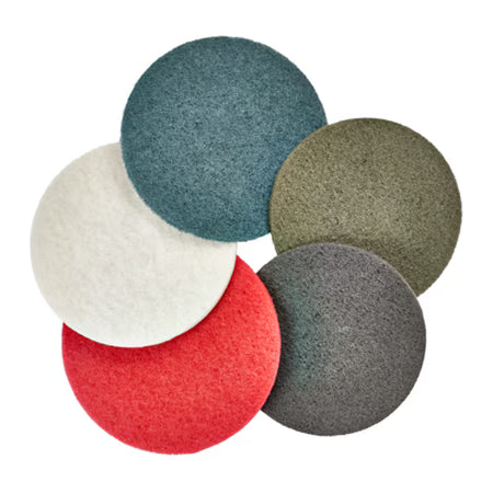 3M™ Standard Polierpads, Weiß, 406 mm, 5/Karton