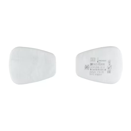 3M™ Feinstaubfilter 5925, P2 für 6000er- und 6500er-Serie 10 Paar/Packung