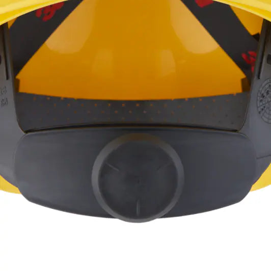 3M™ Schutzhelm, Ratschenverstellung, belüftet, Schweißband aus Kunststoff, Gelb, H700N-GU