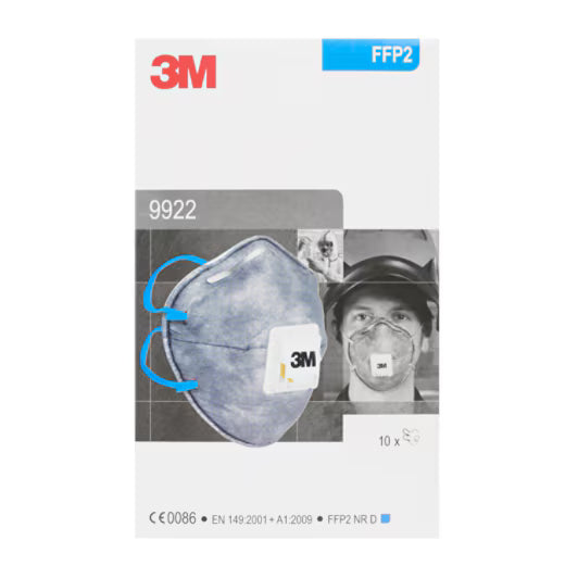 3M™ Spezial-Staubmaske, FFP2, mit Ventil, 9922