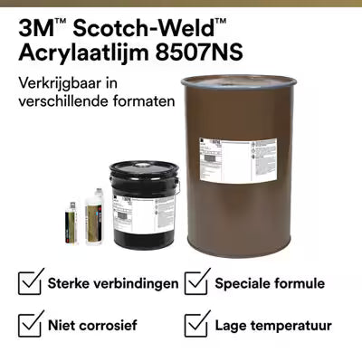 3M™ Scotch-Weld™ Konstruktionsklebstoff DP8507NS, Grau, 490 ml Duo-Pack