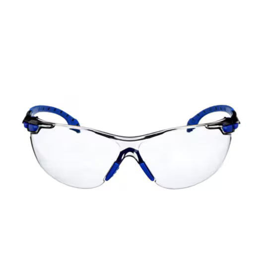 3M™ Solus™ 1000 Schutzbrille, blau/schwarzer Rahmen, Scotchgard™ Anti-Beschlag und kratzbeständige Beschichtung (K&N), hellgraue Innen-/Außen-Scheiben, S1107SGAF-EU, 20/Box