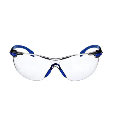 3M™ Solus™ 1000 Schutzbrille, blau/schwarzer Rahmen, Scotchgard™ Anti-Beschlag und kratzbeständige Beschichtung (K&N), hellgraue Innen-/Außen-Scheiben, S1107SGAF-EU, 20/Box