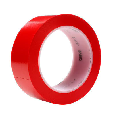 3M™ Vinyl-Klebeband 471, Rot, 25 mm x 33 m, 0.14 mm