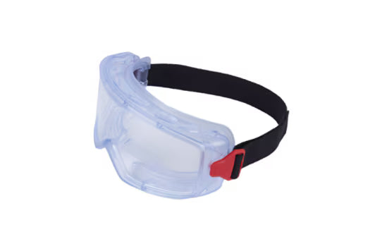 3M™ GoggleGear™ Schutzbrille der Serie 3000, PVC-Rahmen, klare AF-Scheibe, Stoffband, GG3001-AF EU