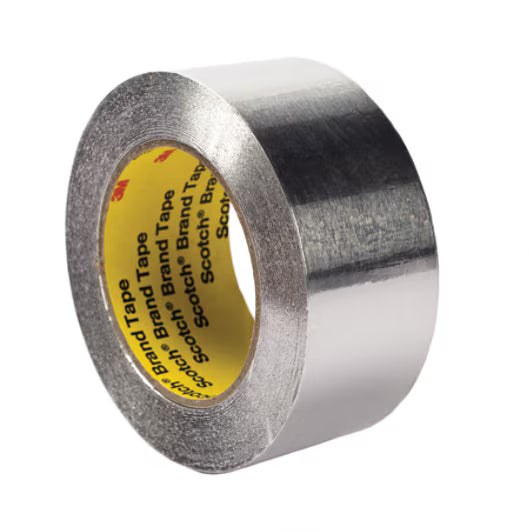 3M™ Aluminiumklebeband 425, Silber, 150 mm x 55 m, 0,12 mm