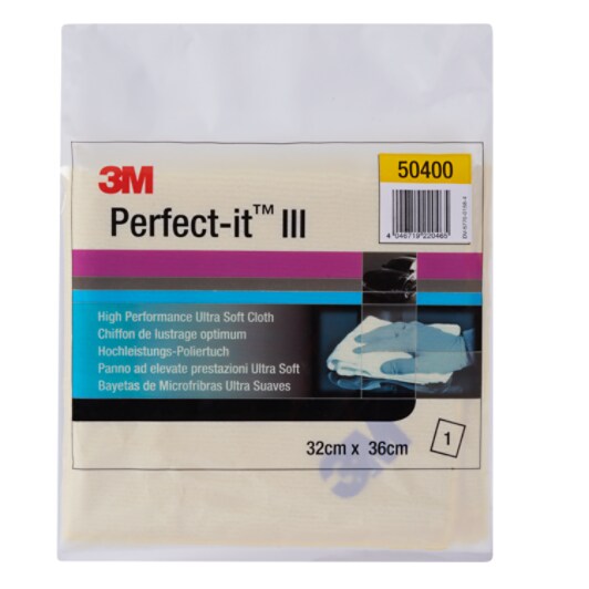 3M™ Perfect-It™ Ultraweiches Poliertuch, gelb, High Performance, 50400