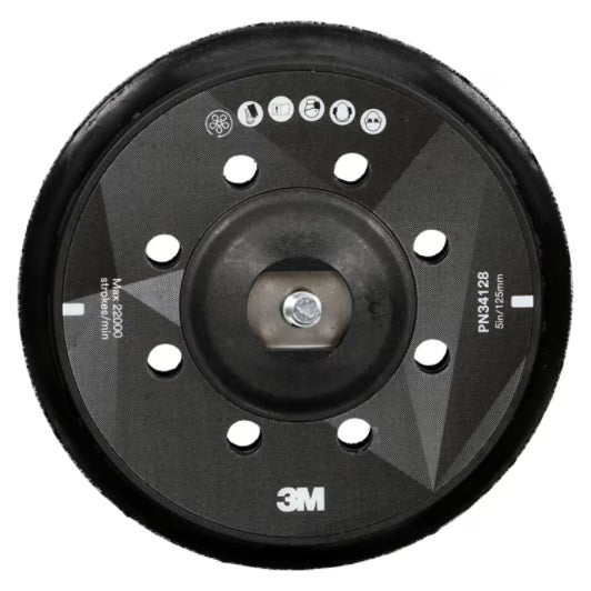3M™ Perfect-It™ Stützteller für Exzenterpoliermaschinen, 130 mm (5 in), 34128