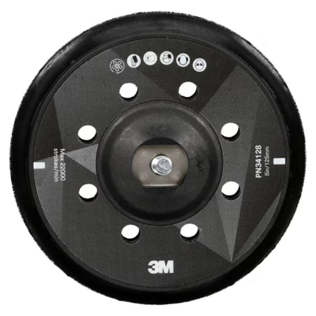 3M™ Perfect-It™ Stützteller für Exzenterpoliermaschinen, 130 mm (5 in), 34128