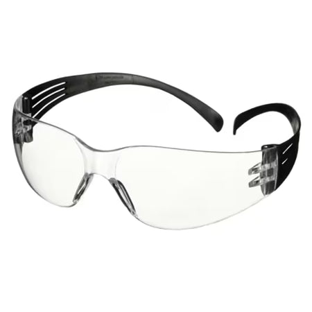 3M™ SecureFit™ 100 Schutzbrille, schwarzer Rahmen, kratzfest/antibeschlag, klare Gläser, SF101AF-BLK-EU, 5/Packung, 20 Packungen/Karton