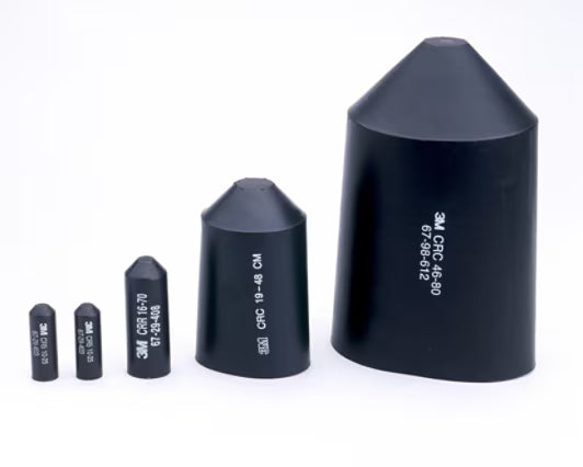 3M™ SKE 8/20 Warmschrumpf-Endkappe, Schwarz, 20/8 mm