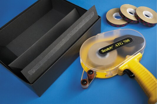 Scotch® ATG-Transfer-Klebeband-Spender ATG700, Gelb, Applikator, Modell 19600