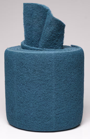 Scotch-Brite™ Vorgestanzte Reinigungs-Pads für empfindliche Oberflächen 670, Blau, 200 mm x 100 mm, 40 Blatt/Rolle