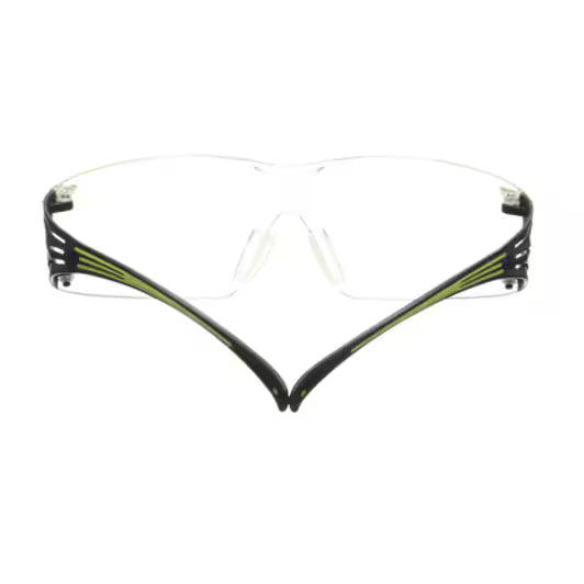 3M™ SecureFit™ 400 Sicherheitslesebrille, Gestell Schwarz/Grün, kratzfest/antibeschlag, klare +2.0 Gläser, SF420AS/AF-EU, 20 Stück/Karton