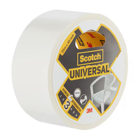 Scotch® Gewebeband Weiß 25mx48mm
