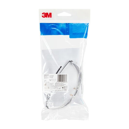 3M™ Metaliks™ Schutzbrillen, Metallgestell, kratzfest/beschlagfrei, klare Gläser, 71460-00001