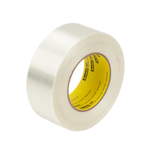 Scotch® Hochleistungs-Faserband 8981, transparent, 50 mm x 50 m, 0.17 mm