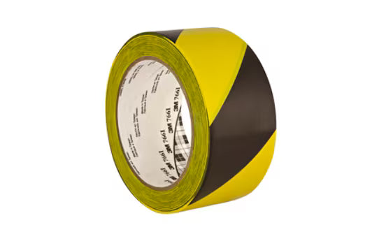 3M™ Warnmarkierungsband 766i, Schwarz/Gelb, 50 mm x 33 m
