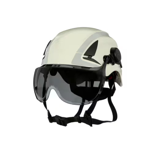 3M™ SecureFit™ Kurzes Visier für X5-Serie Schutzhelm, X5000 und X5500, grau, Antibeschlag, kratzfest, Polycarbonat, X5-SV02-CE