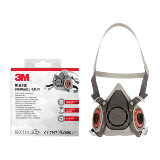 3M™ Maskenkörper für Wechselfilter M, 6200BC1, 1/Packung