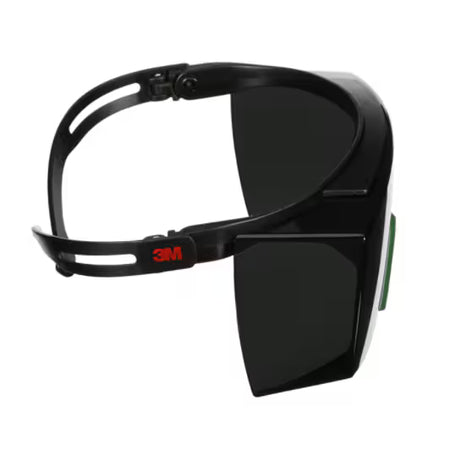3M™ SecureFit™ 3700 Überbrille, schwarze Bügel, kratzfeste, IR 5.0 graue Scheibe, SF3750AS-BLK, 20/Karton
