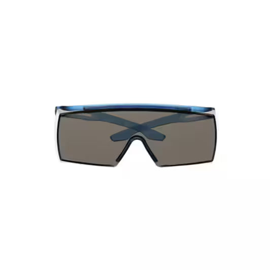 3M™ SecureFit™ 3700 Überbrille, blau Bügel, Scotchgard™ Antibeschlag (K&N), graue Scheibe, SF3702SGAF-BLU-EU, 20/Karton
