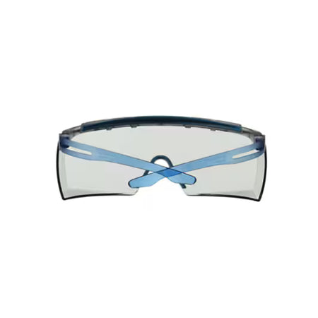3M™ SecureFit™ 3700 Überbrille, blau Bügel, Brauenschutz, Scotchgard™ Anti-Beschlag (K&N), hellgraue Innen-/Außenlinse, SF3707XSGAF-BLU-EU, 20/Karton