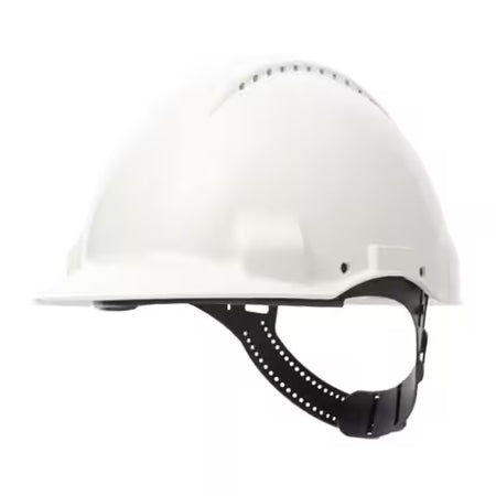 3M™ Schutzhelm, Uvicator, Pinlock, belüftet, Kunststoff-Schweißband, weiß, G3000CUV-VI