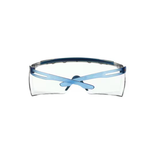3M™ SecureFit™ 3700 Überbrille, blau Bügel, Augenbrauenschutz, Scotchgard™ Anti-Beschlag (K&N), klare Scheibe, SF3701XSGAF-BLU-EU, 20/Karton