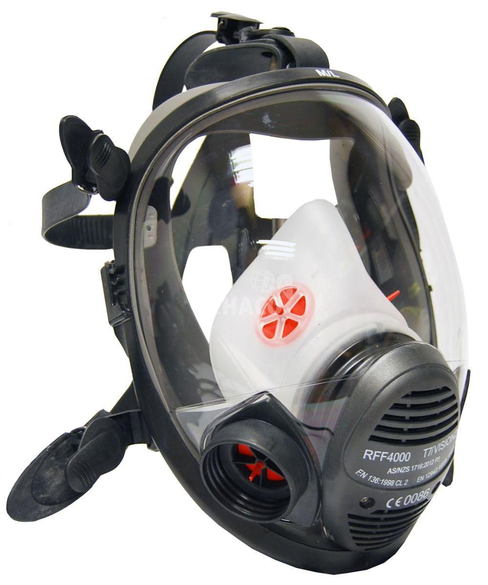 3M FF-601 Vollmaske Größe S (Scott Vision RFF4000 Vollmaske Silikon Größe S)