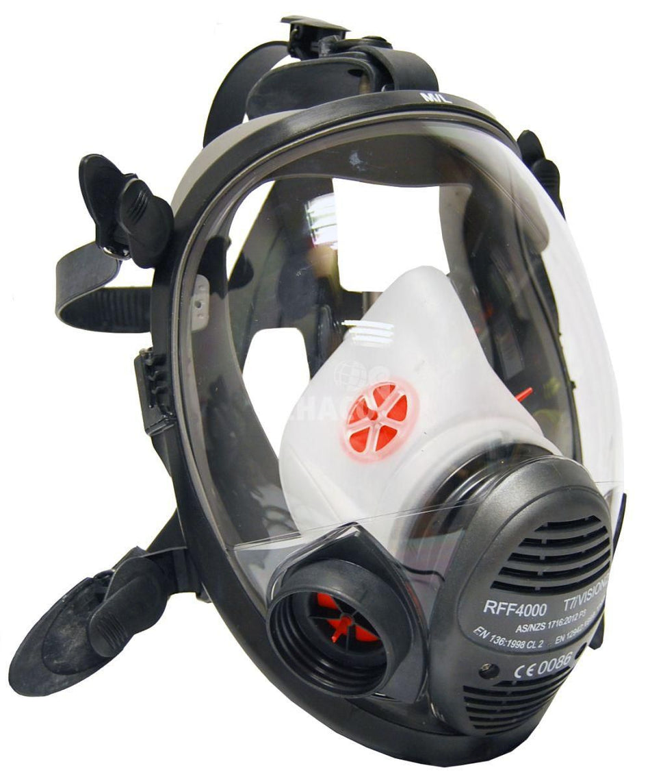 3M FF-602 Vollmaske Größe M (Scott Vision RFF4000 Vollmaske Silikon Größe M)