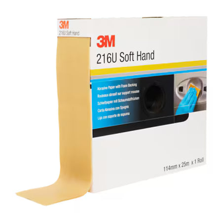 3M™ Soft Hand Schleifrolle 216U, 114 mm x 25 m, P320, 50335