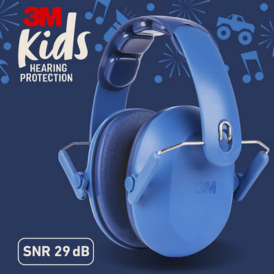3M™ Gehörschutzkapseln für Kinder PKIDSB-BLU-E, blau (87-98 dB)