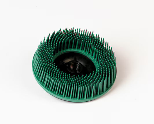 3M™ Scotch-Brite™ Bristle Scheibe BD-ZB, gelb, Ø 115 mm, P80, Berner, PN23498