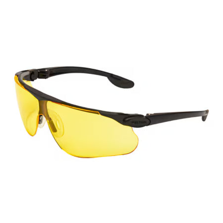 3M™ Maxim™ Ballistische Schutzbrille, schwarz/grauer Rahmen, DX, orangefarbene Scheibe, 13299