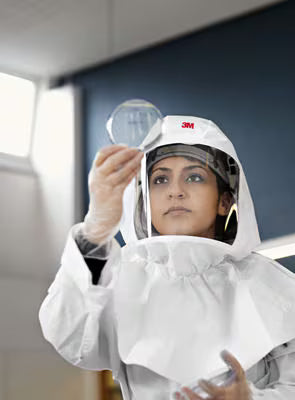 3M™ Versaflo™ Kopfhaube mit integriertem Innenteil, Groß, S-433L