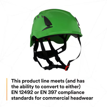 3M™ SecureFit™ X5000 Schutzhelm, belüftet, 1000 V, CE, grün, X5004VE-CE