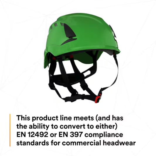 3M™ SecureFit™ X5000 Schutzhelm, belüftet, 1000 V, CE, grün, X5004VE-CE