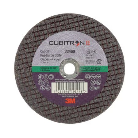 3M™ Cubitron™ II Trennscheibe 100 mm x 1 mm x 9,53 mm, 33460
