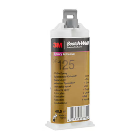 3M™ Scotch-Weld™ Epoxidklebstoff DP125, Transluzent, 48,5 ml Duo-Pack